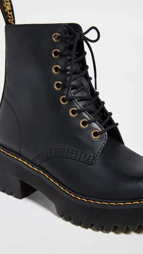 Vista 6 de Dr. Martens Botas altas Shriver de moda para mujer