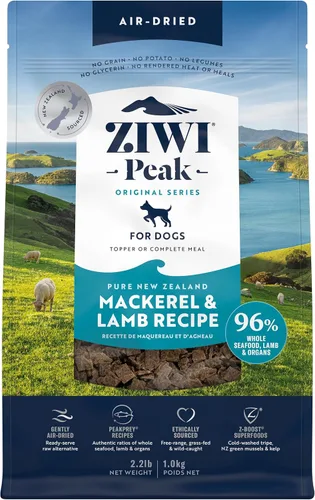 Vista 39 de ZIWI Peak - Alimento para perros secado al aire, carne de res, totalmente natural, alta proteína, sin granos, ingredientes limitados