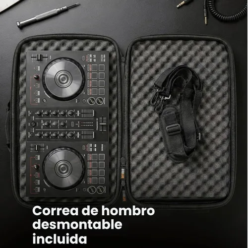 Vista 6 de Gearlux Estuche rígido para controlador de DJ para Pioneer DDJ-REV1