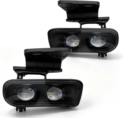 Vista 84 de Shocklight Luces antiniebla LED de repuesto para Dodge Ram 1500 2009-2012, Dodge Ram 2500 3500 2010-2018 Lámparas antiniebla izquierda y derecha