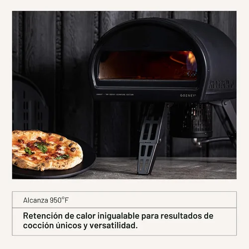 Vista 6 de Gozney Roccbox - Horno de pizza para exteriores, portátil, a gas y leña