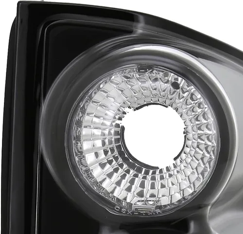 Vista 3 de SPEC-D TUNING Luces traseras de lente transparente de carcasa negra compatibles con Chevy S10 1994-2004, GMC Sonoma 1994-2004, Isuzu Hombre