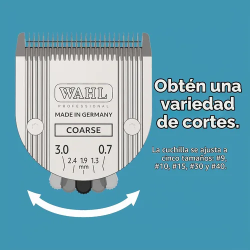 Vista 5 de Wahl Professional Animal - Cuchilla ajustable 5 en 1, 2179-401, gruesa