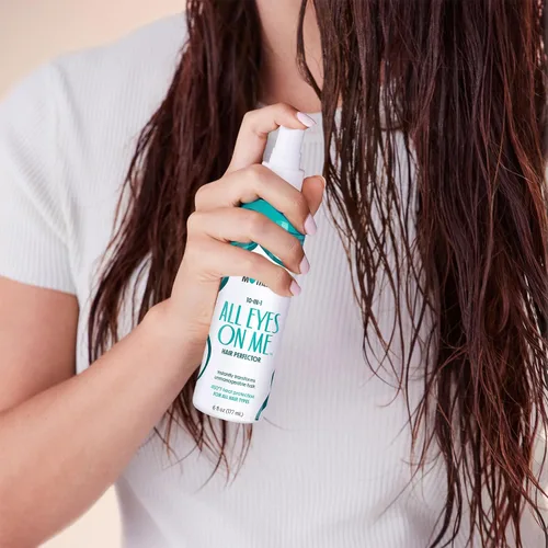Vista 6 de Not Your Mother's All Eyes On Me - Perfeccionador para el cabello 10 en 1, añade brillo, paquete de 3 6 fl oz Each - Heat Protectant for Hair