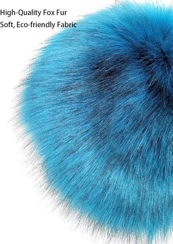 Vista 3 de FHQHTH Faux Fur Purse Fashion Clutch Handbag Shoulder Vintage Evening Bags for Women