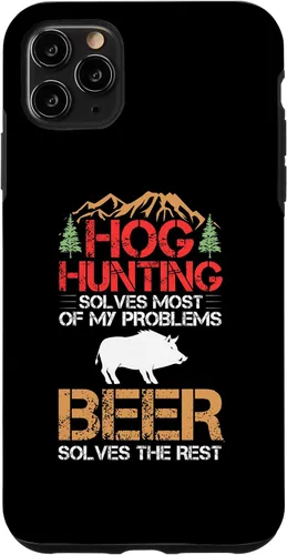 Vista 11 de Funda para iPhone 14 Hog Hunting Dog Gun Call Hunter Pigs Wild Javelina