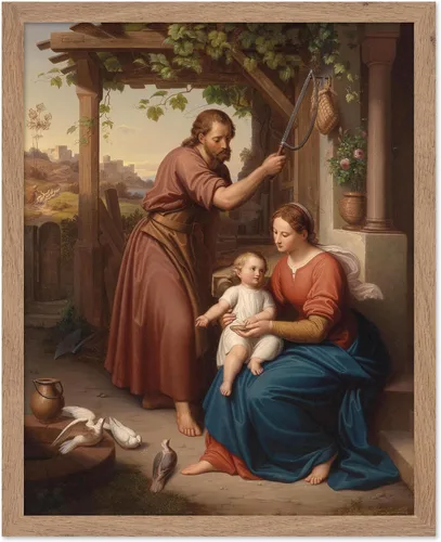 Vista 109 de Poster Master Póster de retrato vintage, impresión cristiana retro, regalo para religiosos, amigos, cara de Jesucristo, sudario de Turín, Biblia