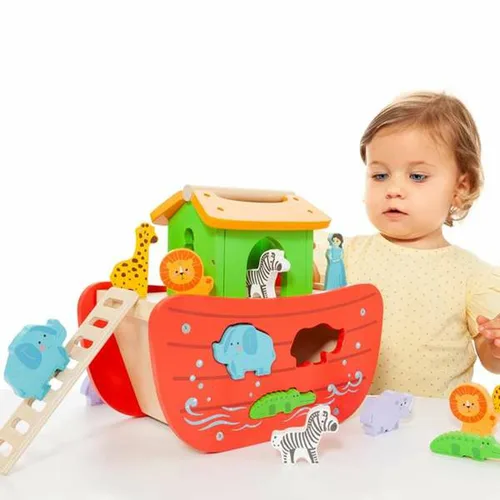 Vista 5 de Playset Moltó Noah's ark Madera 17 Piezas