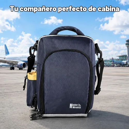 Vista 6 de Bolsa de vuelo piloto de alta calidad: se adapta a todos