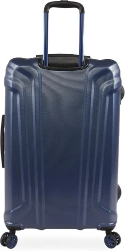 Vista 10 de Original Penguin Gibson - Juego de maleta expandible de 3 piezas con ruedas giratorias, color azul metálico, Azul metálico, Gibson - Juego de 3