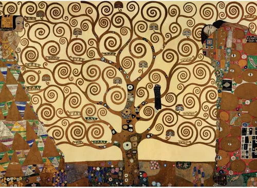 Vista 4 de Árbol de la vida por Gustav Klimt - Rompecabezas de 1000 piezas