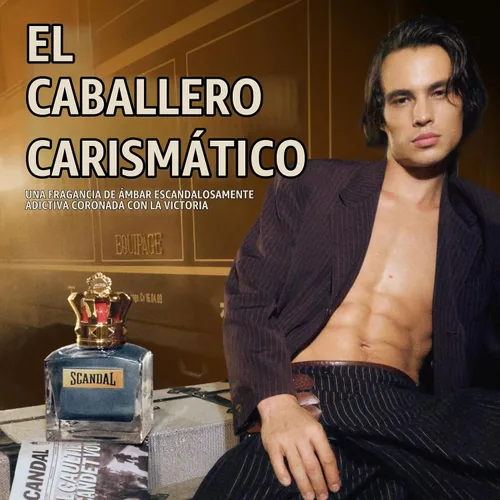 Vista 4 de Jean Paul Gaultier Scandal Pour Homme Eau de Toilette for Men
