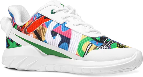Vista 9 de Soulsfeng Zapatillas deportivas de moda para hombre y mujer, zapatos deportivos casuales transpirables y ligeros para correr