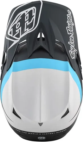 Vista 8 de Troy Lee Designs Adulto Downhill Bicicleta de montaña BMX Casco de fibra D3 Anarchy de cara completa