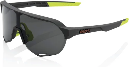 Vista 8 de 100% S2 Sport Performance Cycling Sunglasses Soft Tact Dos Tonos - Hiper Silver Mirror Lens