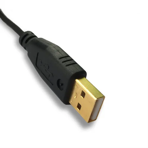 Vista 4 de HUYUN Cable de ratón USB y patines de repuesto para Razer DeathAdder 1800DPI 3.5G 2013 Chroma Overwatch Mouse