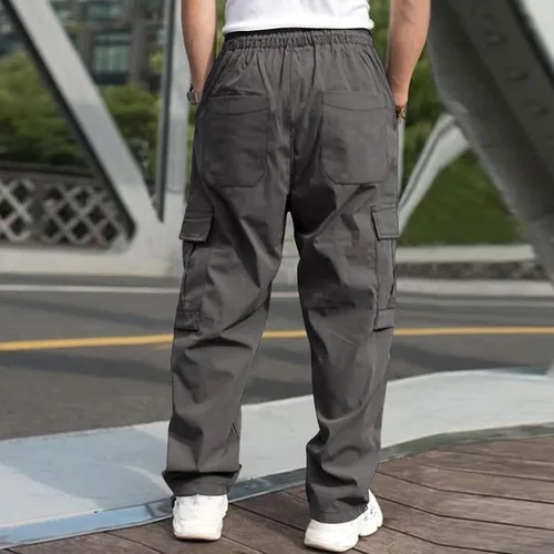 Vista 2 de Vickyleb Sweatpants for Men Jogger, Men's Athletic Casual Fleece Sweatpants with Pockets Big and Tall Pants