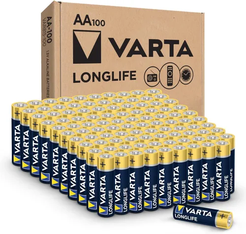 Vista 5 de Varta Longlife - Pilas AAA (paquete de 48), pilas alcalinas triple A