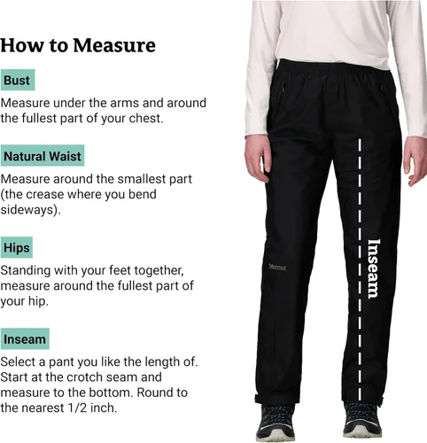Vista 7 de Marmot Precip Pantalón Eco para mujer