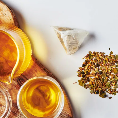 Vista 2 de Grace Farms BREATHE Wellness Mezcla de Té Orgánico (16 Sobres Piramidales) Cúrcuma y Jengibre con Hierbas Adaptogénicas Apoyo Inmunológico Sin