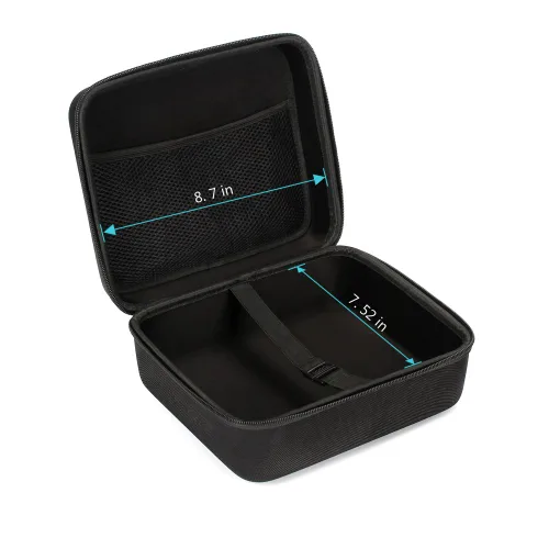 Vista 5 de Funda rígida para Meta Quest 2 JSVER Funda de transporte para QuestQuest 2Oculus GoSamsung Gear Realidad virtual y kit de control