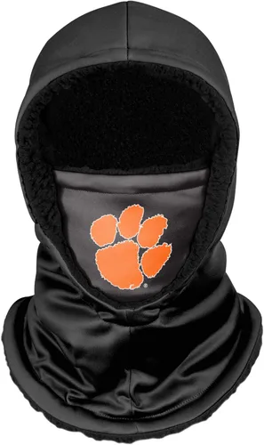 Vista 103 de FOCO NCAA womens Ncaa Team Logo Hooded Gaiter Balaclava Face Cover Negro