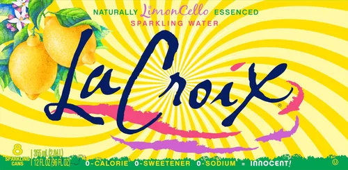 Vista 3 de LaCroix - Agua con gas, LimonCello, 12 onzas líquidas (paquete de 8)