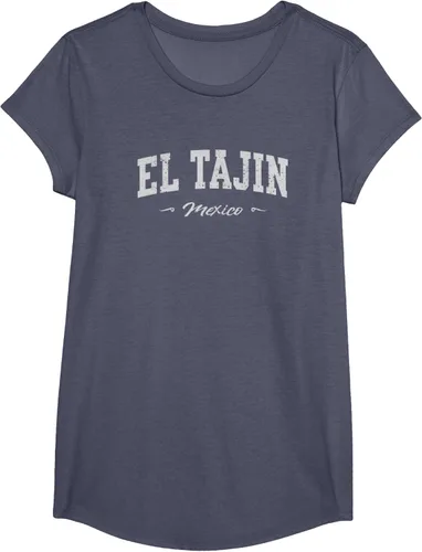 Vista 20 de Camiseta de recuerdo deportivo El Tajin Mexico, Negro