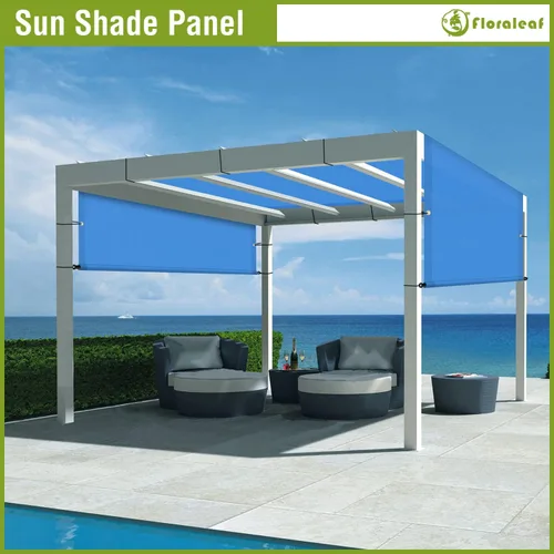 Vista 7 de Cubierta de Sombra para Pérgola de 3'×4' Toldo de Repuesto Universal para Patio Exterior Porche Patio Trasero Cenador con Ojales Varillas