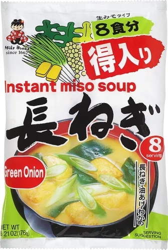 Vista 6 de Miko Brand Miso Soup with Fried Tofu (Abura-age), 6.21 Ounce