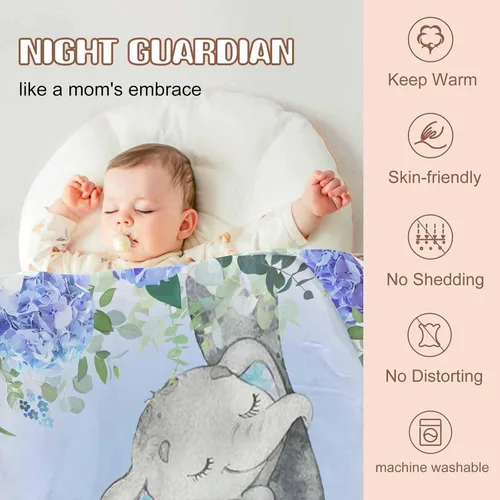 Vista 2 de Artsadd Manta de bebé personalizada para niñas y niños, mantas de bebé personalizadas con nombre, manta personalizada para niños, recién nacidos