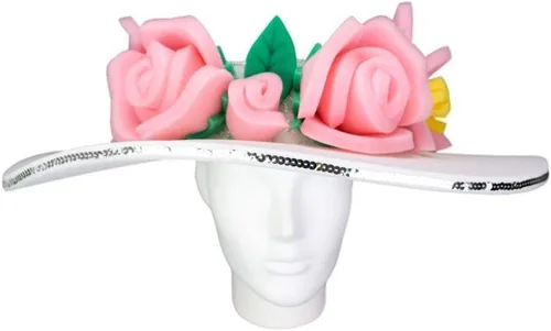 Vista 135 de Foam Party Hats: Feathers Princess Crown – Handmade Fancy Feather Crown for Weddings, Parties & Costumes