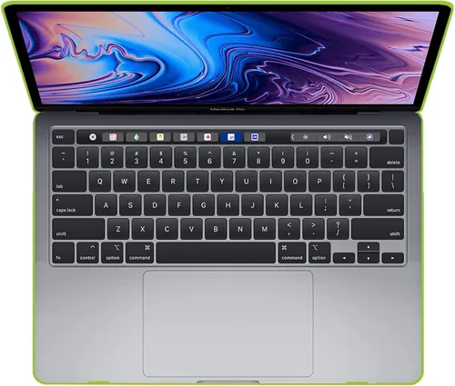 Vista 7 de IBENZER Compatible con MacBook Pro de 16 pulgadas A2141 versión 2020 2019, carcasa rígida de plástico para Mac Pro de 16 pulgadas con barra táctil