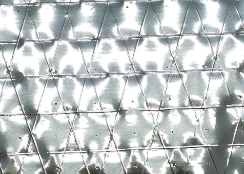Vista 4 de US Energy Products - Lámina solar reflectante de barrera radiante de diamante de 1500 pies cuadrados, 4 x 375 pulgadas, aluminio reflectante, lámina