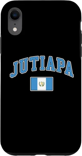 Vista 24 de Funda para iPhone 14 Pro Max Jutiapa con la bandera de Guatemala