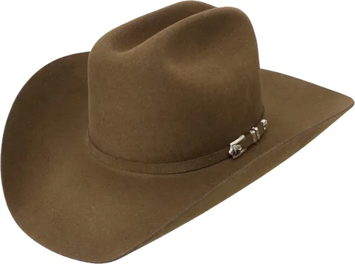 Vista 6 de Stetson Men's Apache 4X Felt Cowboy Hat Negro
