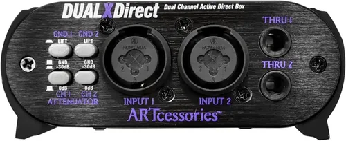 Vista 2 de ART DualXDirect Dual Professional Active Direct Box