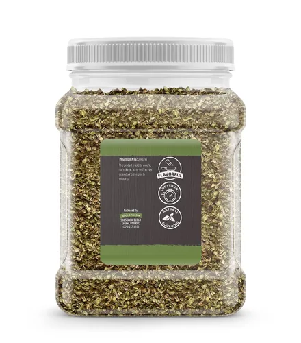 Vista 7 de Birch & Meadow Paquete de hojas de albahaca, hojuelas de orégano y romero, varios tamaños, grapas de cocina, sabores salados
