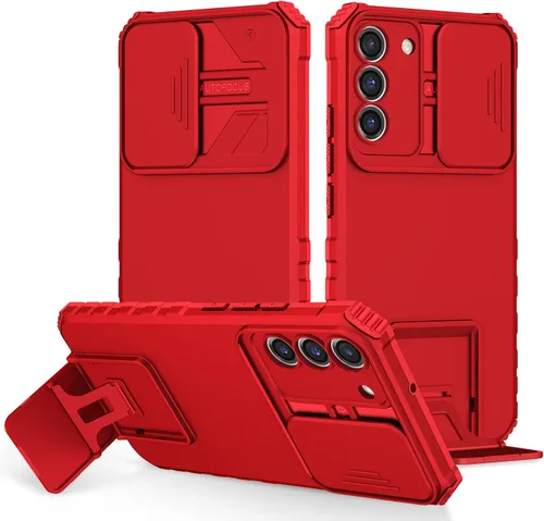 Vista 95 de Funda compatible con Samsung Galaxy M13 5G/A04 Dimensional Soporte Ventana Corredera Teléfono Móvil Funda Protectora a Prueba de Golpes para Samsung