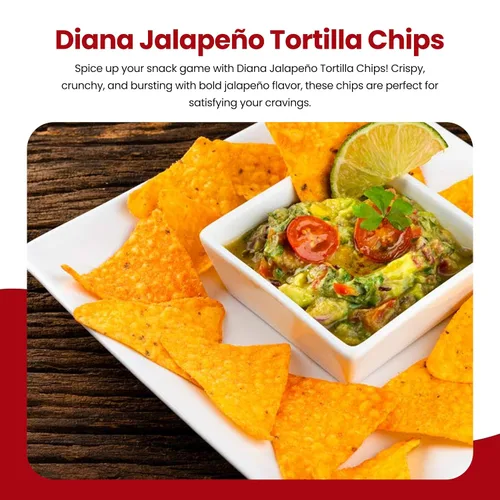 Vista 5 de Diana Jalapeño Tortilla Chips 3.84oz (Paquete de 6)