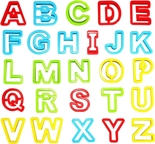 Vista 9 de Juego de extrusoras de masa de diseños surtidos – Juego de 10 – Colores surtidos