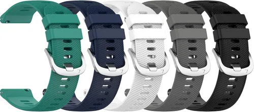 Vista 9 de FitTurn Paquete de 5 correas de reloj compatibles con CITIZEN CZ Smart Touch Screen 1.732 in/1.614 in, correa de muñeca de repuesto para CITIZEN CZ