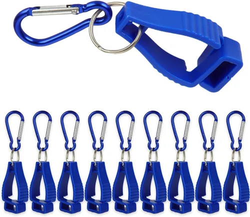 Vista 11 de Glove Clips for Work Glove Holders, Glove Holder Clip Gloves Clip for Construction
