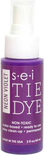 Vista 28 de S.E.I. Botella de Spray de Tie Dye del 4 de Julio: 2oz. Spray de Tinte para Tela No Tóxico, Tinte Permanente para Ropa DIY, Un Paso, Suministros