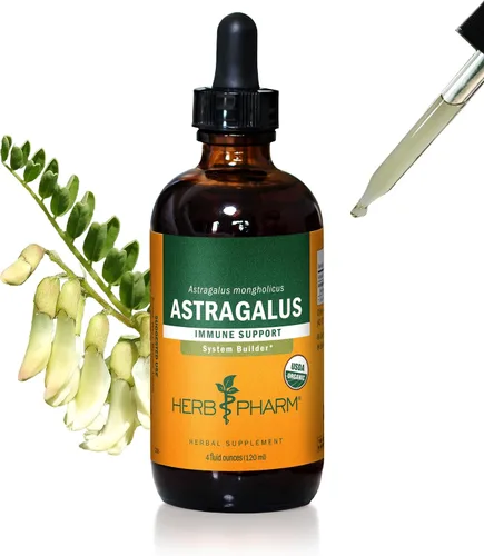 Vista 10 de Herb Pharm Extracto Líquido Orgánico Certificado de Astrágalo para Apoyo al Sistema Inmunológico - 1 Oz