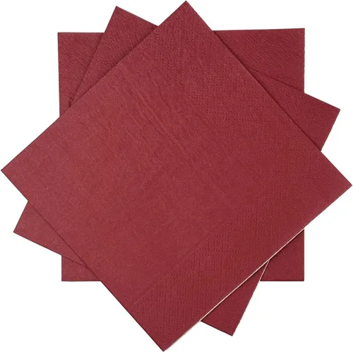 Vista 46 de Servilletas de cóctel de 24 colores de 5 x 5 pulgadas desechables servilletas de papel para bebidas para cóctel, boda, cena, fiesta de cumpleaños