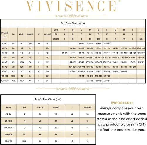 Vista 6 de Vivisence Eve 1012 Underwired Push-Up Bra Removable Silicone Straps Backless