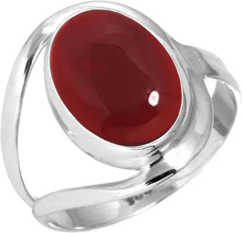 Vista 47 de Anillo de piedras preciosas naturales para mujer, perla, ojo de tigre, lapislázuli, cristal ovalado, bohemio, auténtica plata de ley 925, joyería