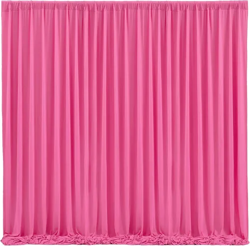 Vista 11 de Cortinas de Fondo Beige - Cortinas de Poliéster Sin Arrugas para Fotografía, Cortinas de Fondo para Fiestas, para Decoraciones de Baby Shower