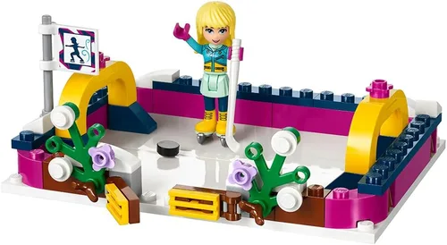 Vista 2 de LEGO Friends Snow Resort Ice Rink 41322 Kit de construcción (307 piezas)